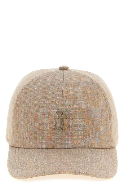 sparkling linen twill hat