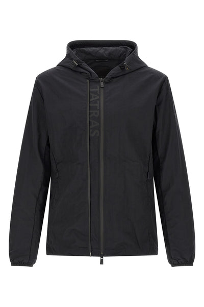 audee jacket in water-repellent high-density nylon fabric