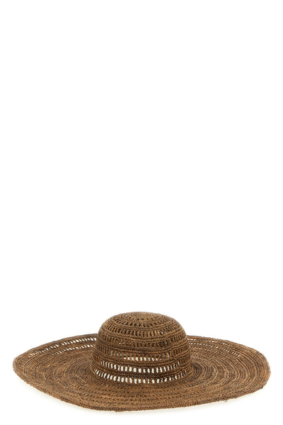miaro hat in natural raffia woven