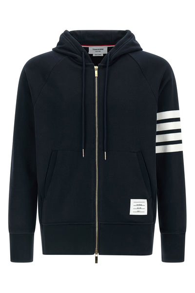 4 bar cotton hoodie