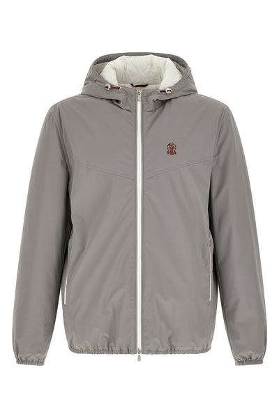 the water-repellent padded jacket in thermore® by brunello cucinelli