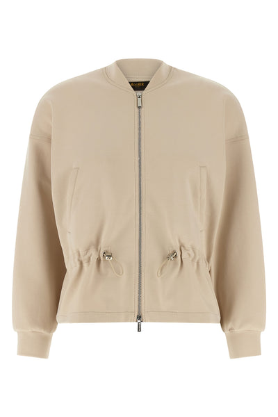 tija sweatshirt in interlock jersey of soft supima stretch cotton