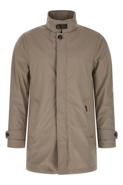 duca jacket in water-repellent technical fabric