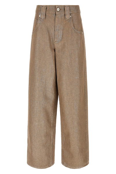 brunello cucinellis baggy jeans redefine casual wear through a slightly round