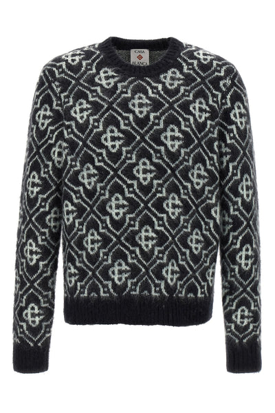 monogram mohair sweater