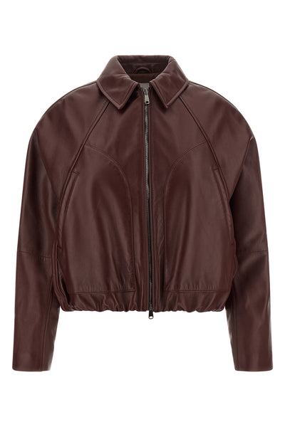lightly padded nappa jacket