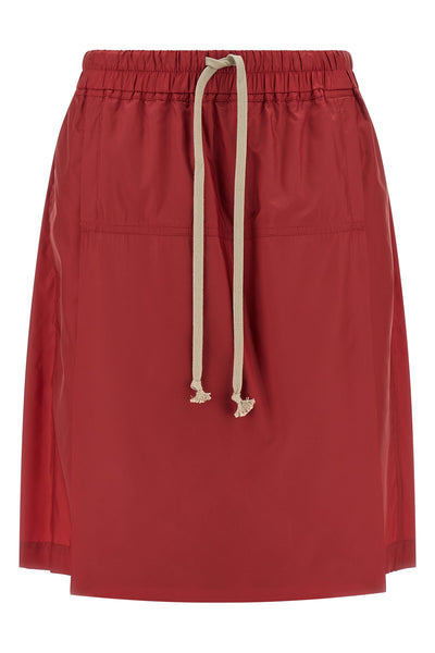 moncler + rick owens kiltshorts bermuda shorts in unlined technical fabric