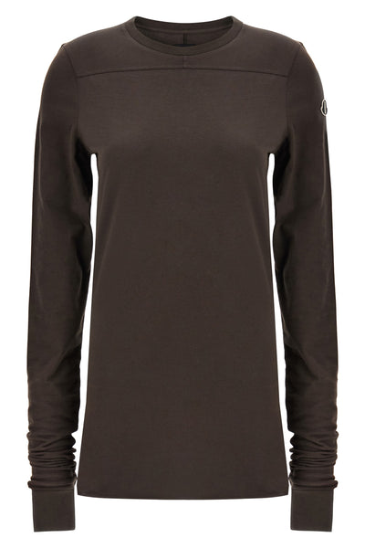 moncler + rick owens t-shir girder t in stretch cotton jersey