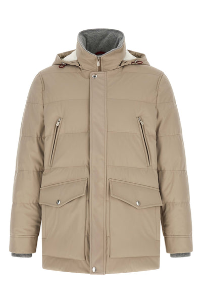 brunello cucinellis goose feather padded parka