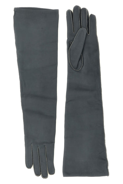 agnona long gloves in fine calf leather redefine the elegance of winter accessor
