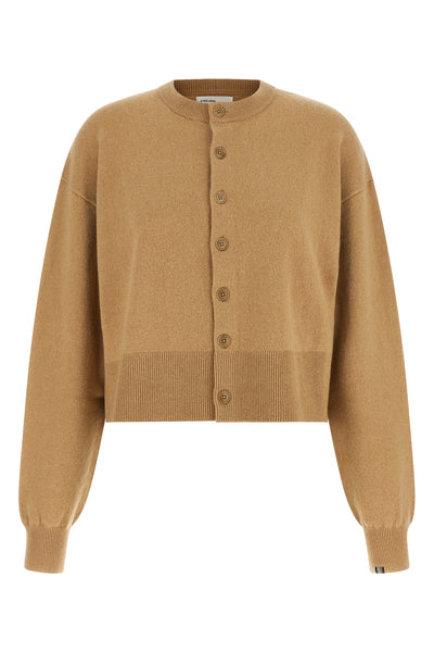 the extreme cashmere n°170 chou cardigan redefines knitwear codes through a bo