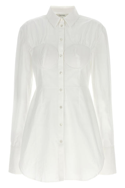 hybrid cotton poplin shirt