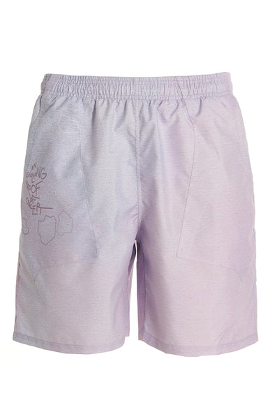 tech fabric beach shorts