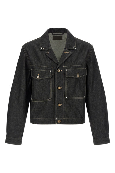 trucker heavy denim jacket