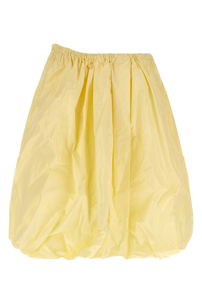 midi skirt in tec taffeta