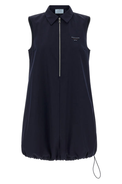 poplin mini dress