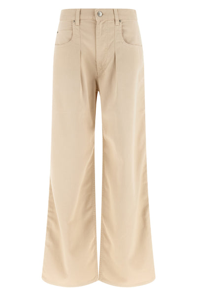 rodayna jeans in garment-dyed cotton denim