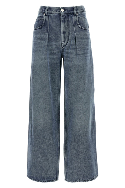 rodayna stonewashed cotton denim jeans