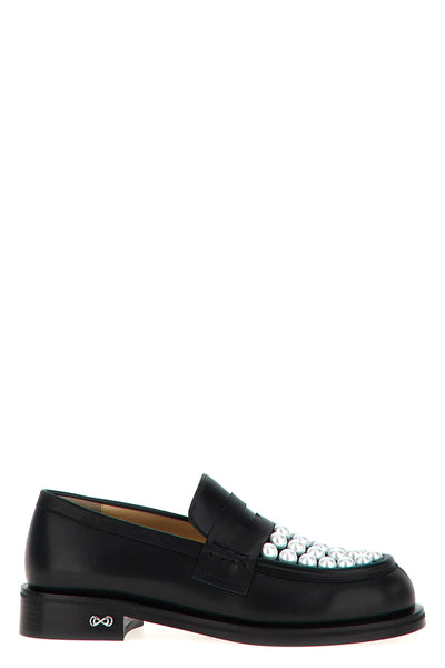 sirene leather loafers
