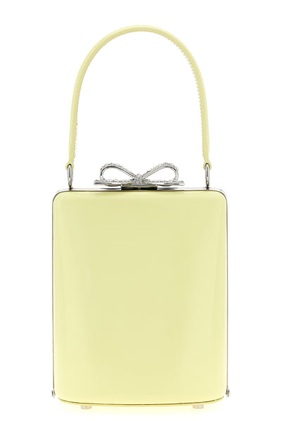 yellow leather bag leather handbag