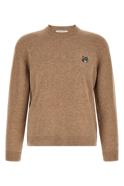 the maison kitsuné crew neck sweater