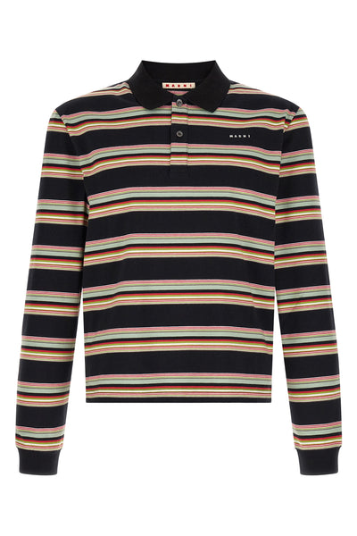 the marni long-sleeved polo shirt