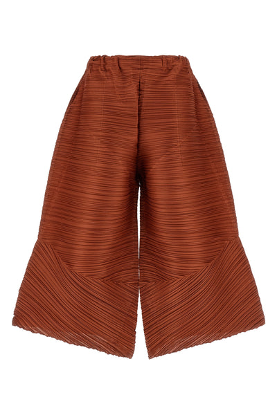 thicker bounce pleated pants