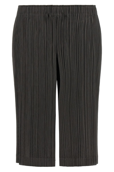 the thicker bottoms 2 pleats please bermuda shorts redefine the concept of volu