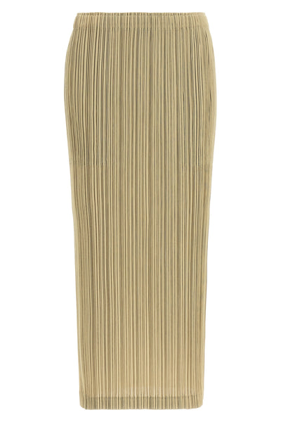 the skirt pleats please issey miyake defines an essential silhouette through the