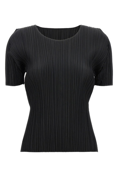 the basics top by pleats please issey miyake defines the silhouette through th