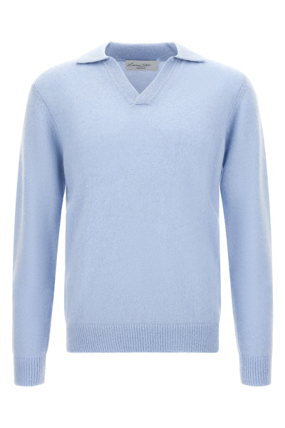 the larmeri studio cash long-sleeved polo shirt