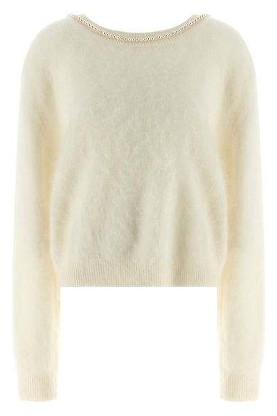 solène brushed cashmere sweater
