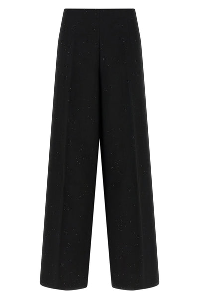 viscose and linen blend pants