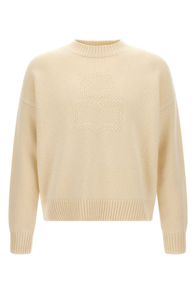 the marant etoile jade crew neck sweater is made of pure merino wool
