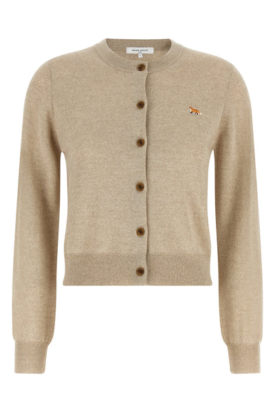 extrafine wool cardigan