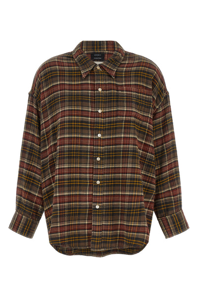 the r13 shirt redefines casual tailoring through a distinctive oversized silhoue
