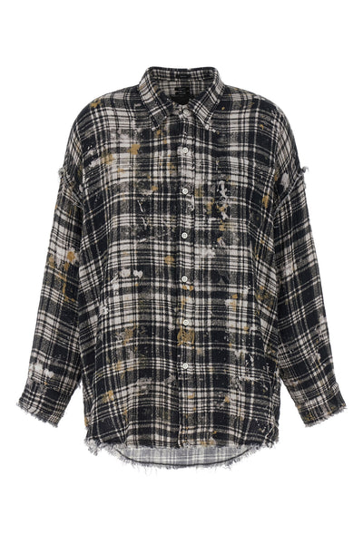 heavy printed cotton shirt