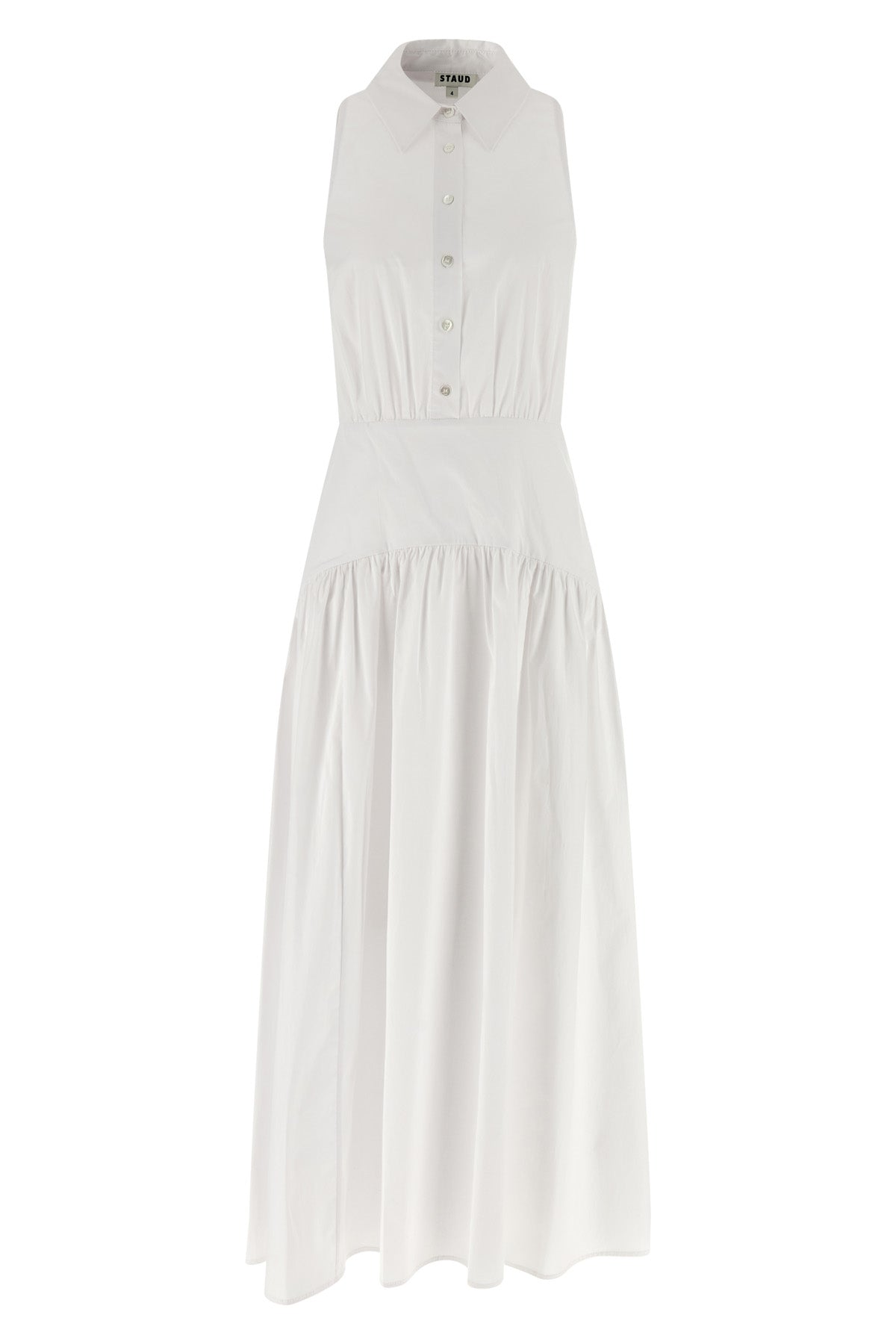 Staud Romy Dress White