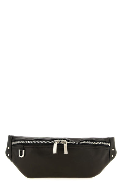 rick owens geo bumbag waist bag redefines utilitarian aesthetics through rigor