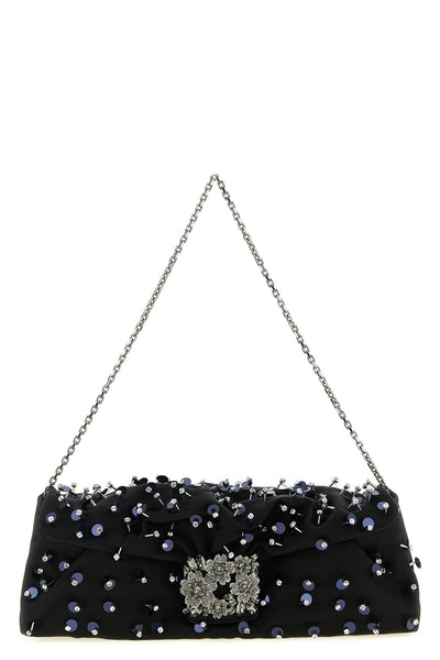 satin clutch bag
