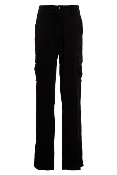 satin cargo pants
