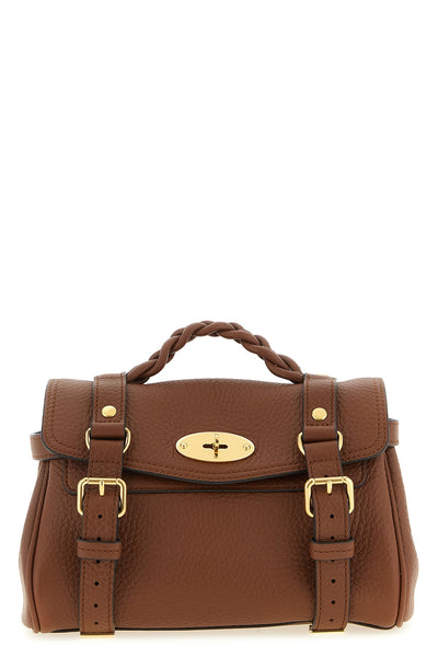 alexa mini handbag in heavy grain leather