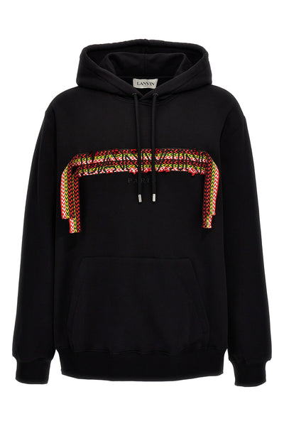 curblace cotton hoodie