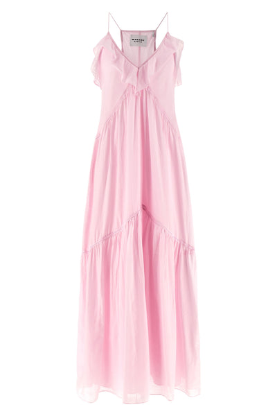 long vasma dress in cotton voile