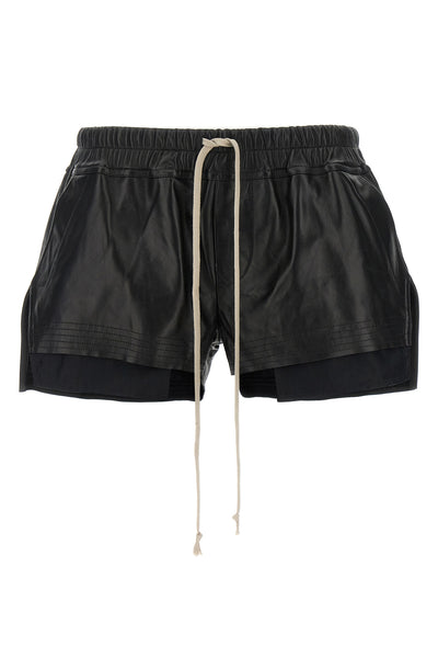 fog boxers leather shorts