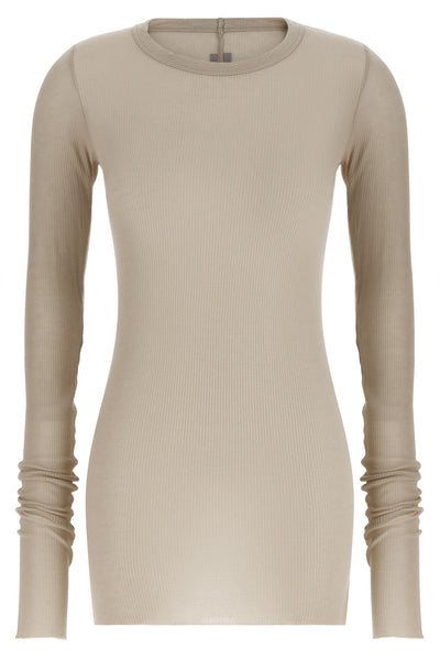 the rick owens rib ls t long-sleeved t-shirt exemplifies the brands avant-gar