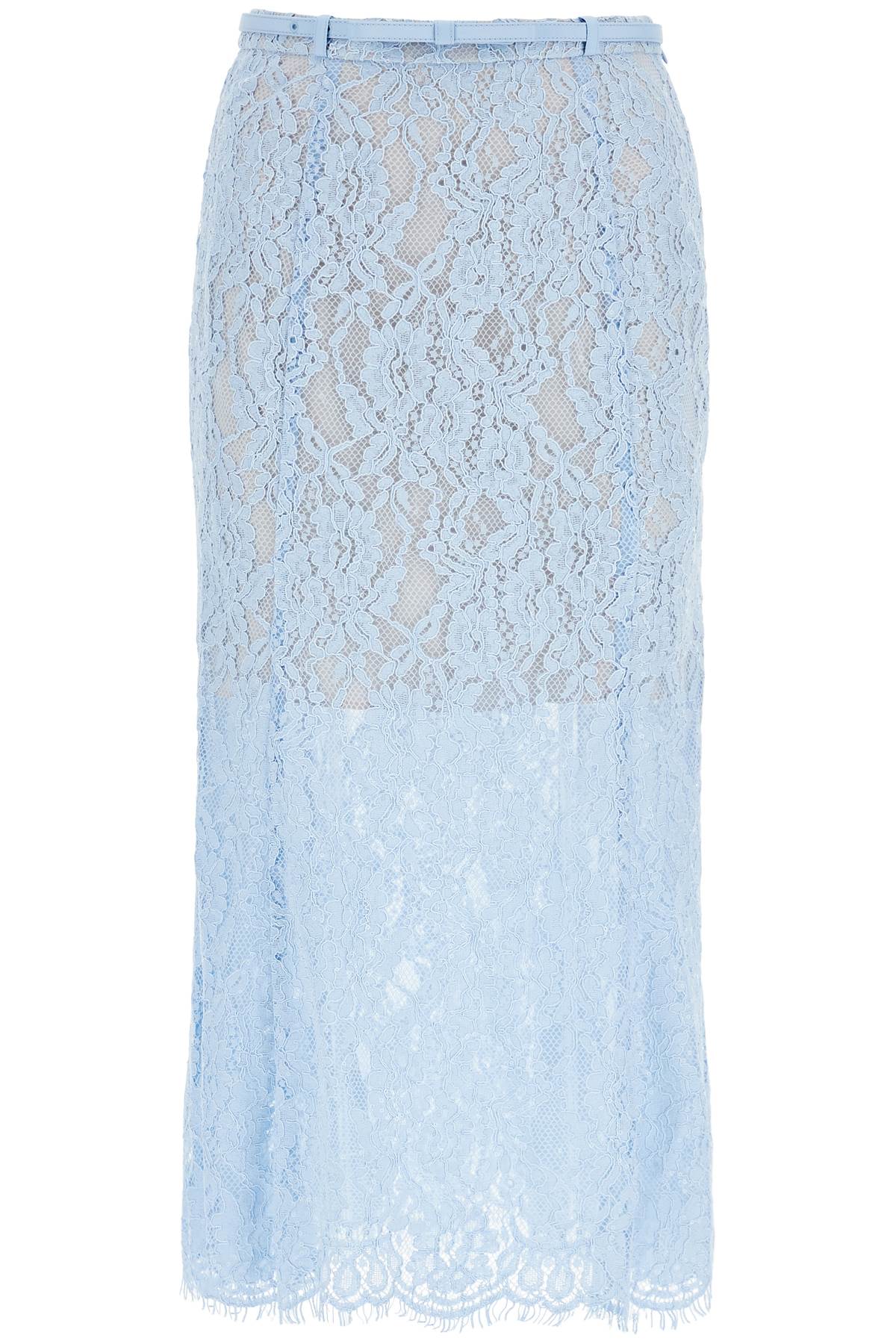 lace midi skirt in seven