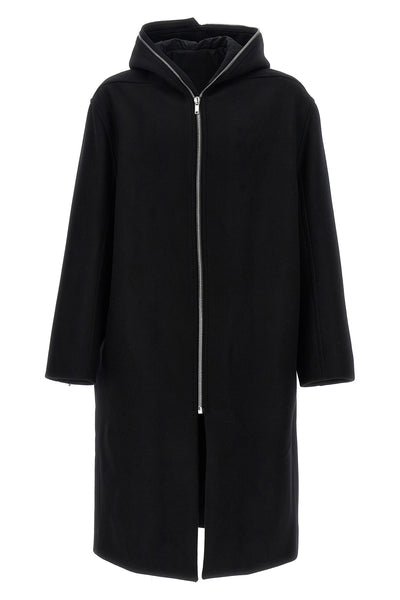 gimp mac heavy wool melton coat