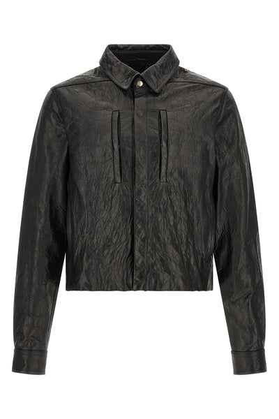 rick owens slightly cropped alice jacket