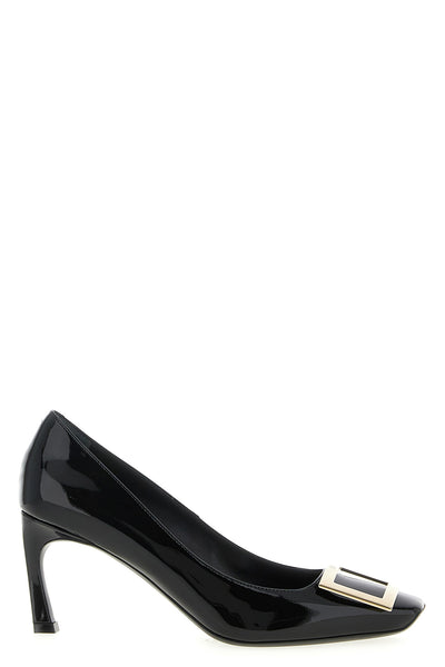 trompette patent leather pumps